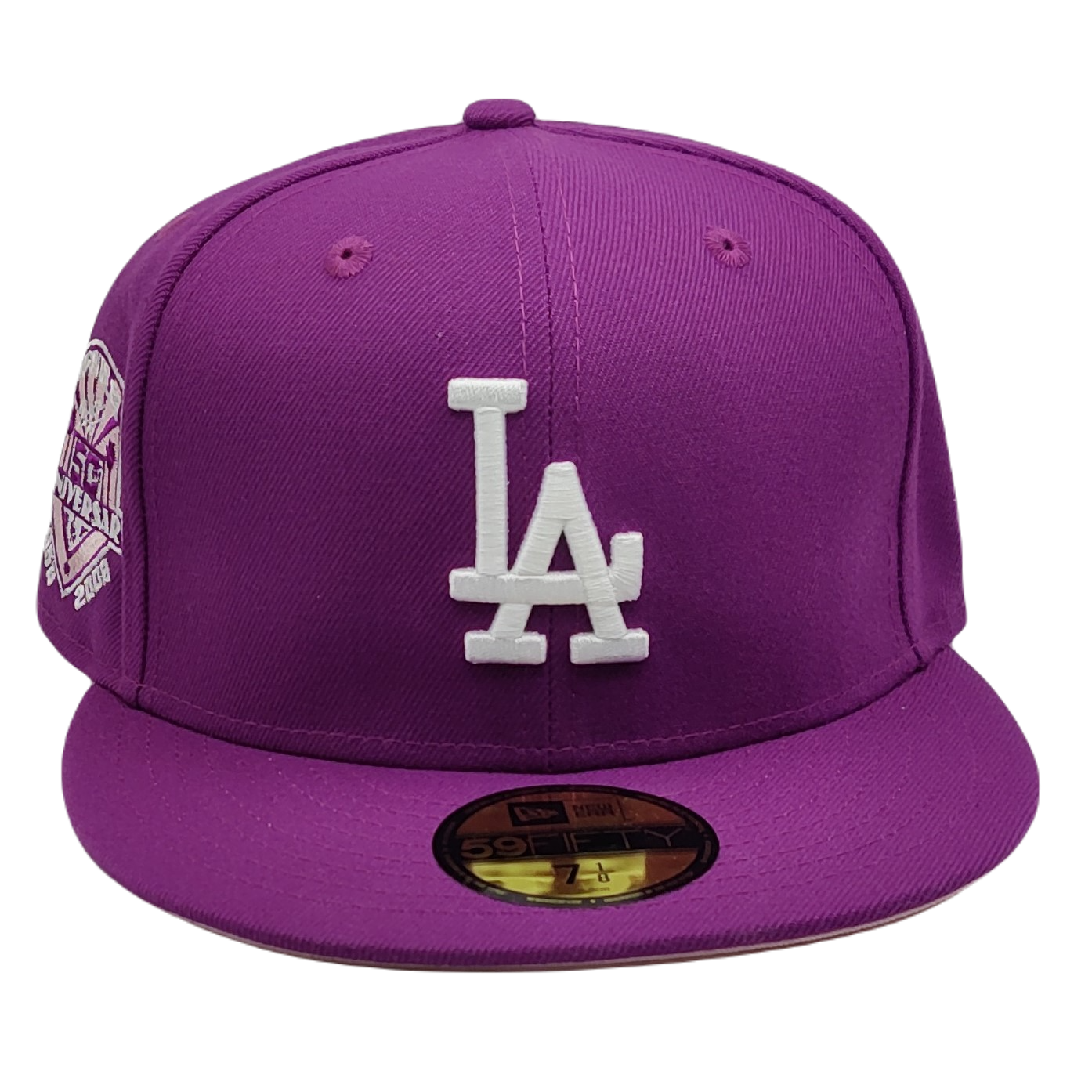 New Era 59Fifty Los Angeles Dodgers 50th Anniversary Patch Fitted Hat
