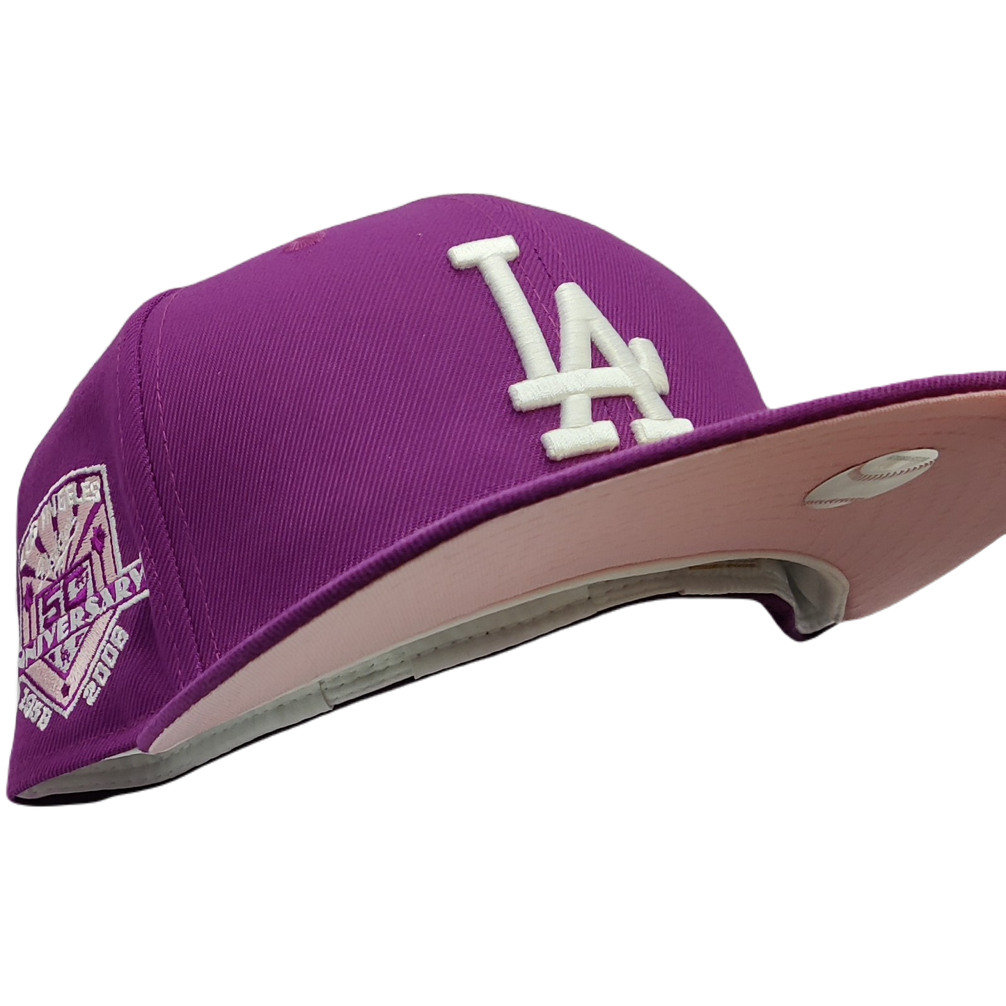 New Era 59Fifty Los Angeles Dodgers 50th Anniversary Patch Fitted Hat