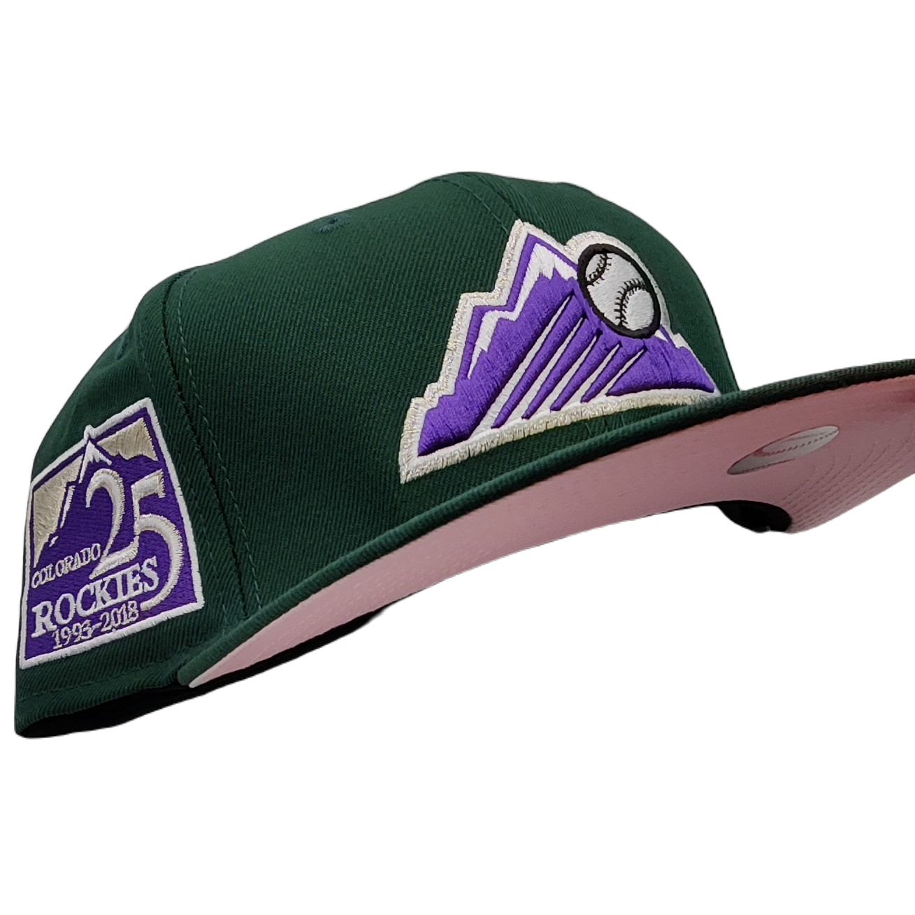 New Era 59Fifty Colorado Rockies 25th Anniversary Patch Fitted Hat