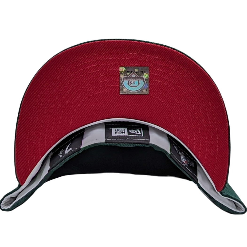 New Era 59Fifty Buffalo Bisons Green with Red UV Fitted Hat