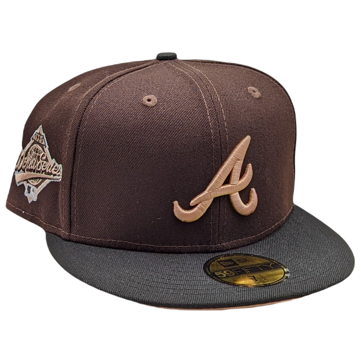 New Era 59Fifty Atlanta Braves 1995 World Series Patch Fitted Hat