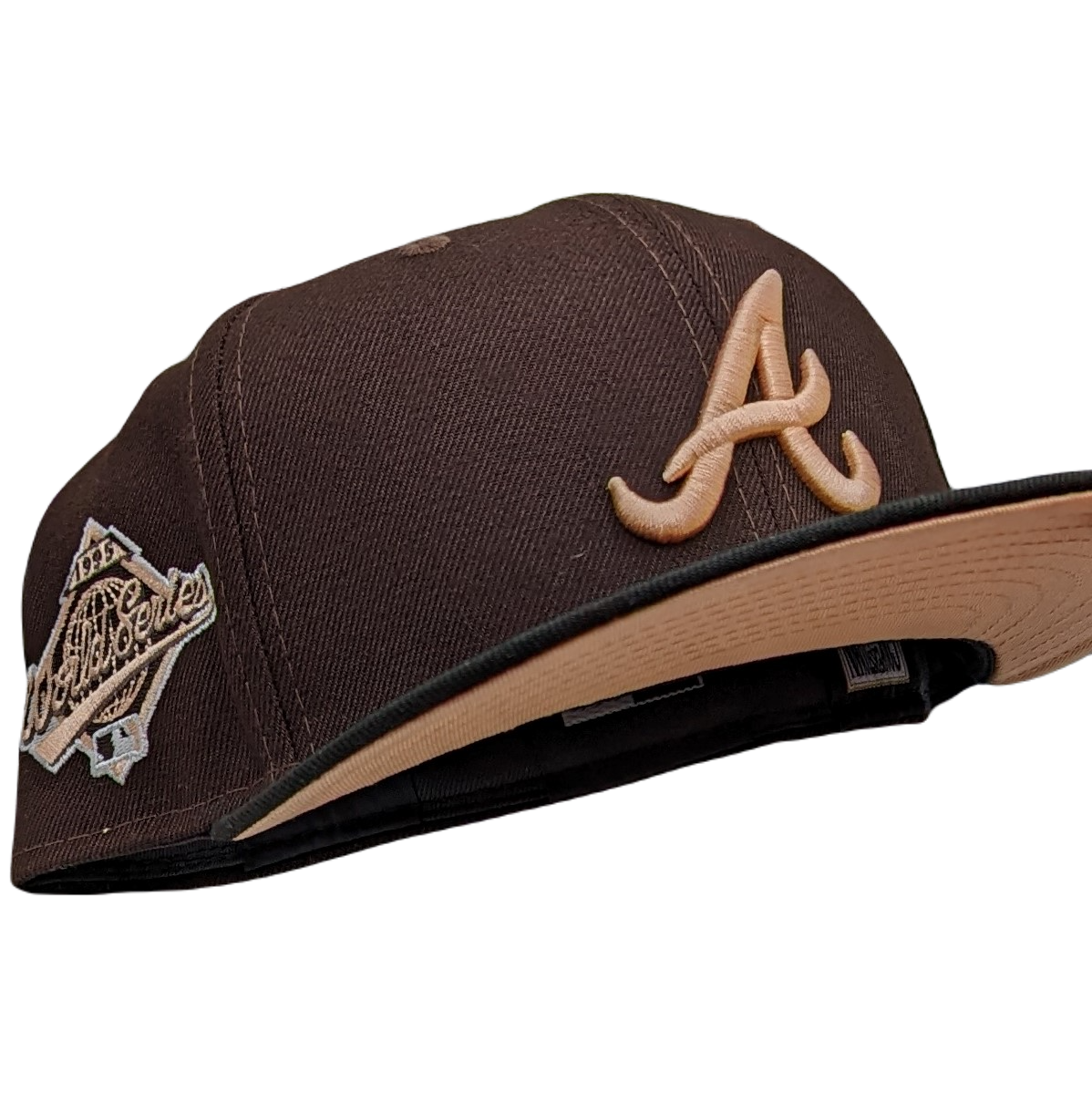 New Era 59Fifty Atlanta Braves 1995 World Series Patch Fitted Hat