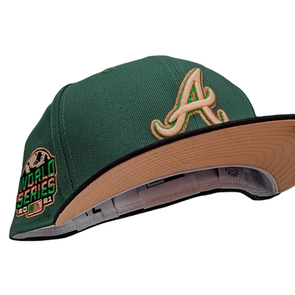 NEW ERA 59FIFTY: ATLANTA BRAVES 2021 WORLD SERIES CHAMPIONS (GOLD  COLLECTION) FITTED FIEND EP. 194 