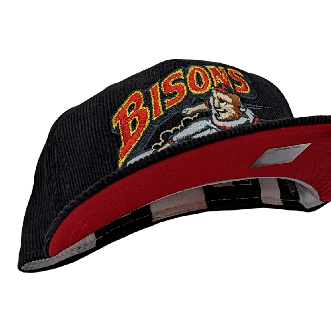 New Era 59Fifty Buffalo Bisons Black Corduroy Fitted Hat