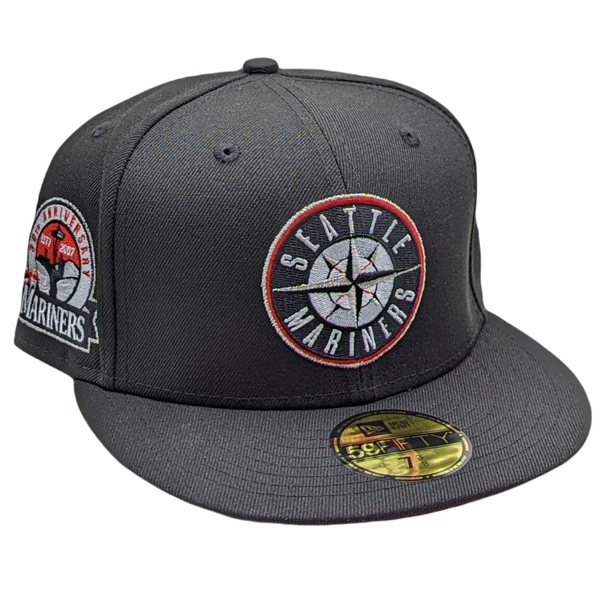 New Era 59Fifty Seattle Mariners 30th Anniversary Patch Fitted Hat