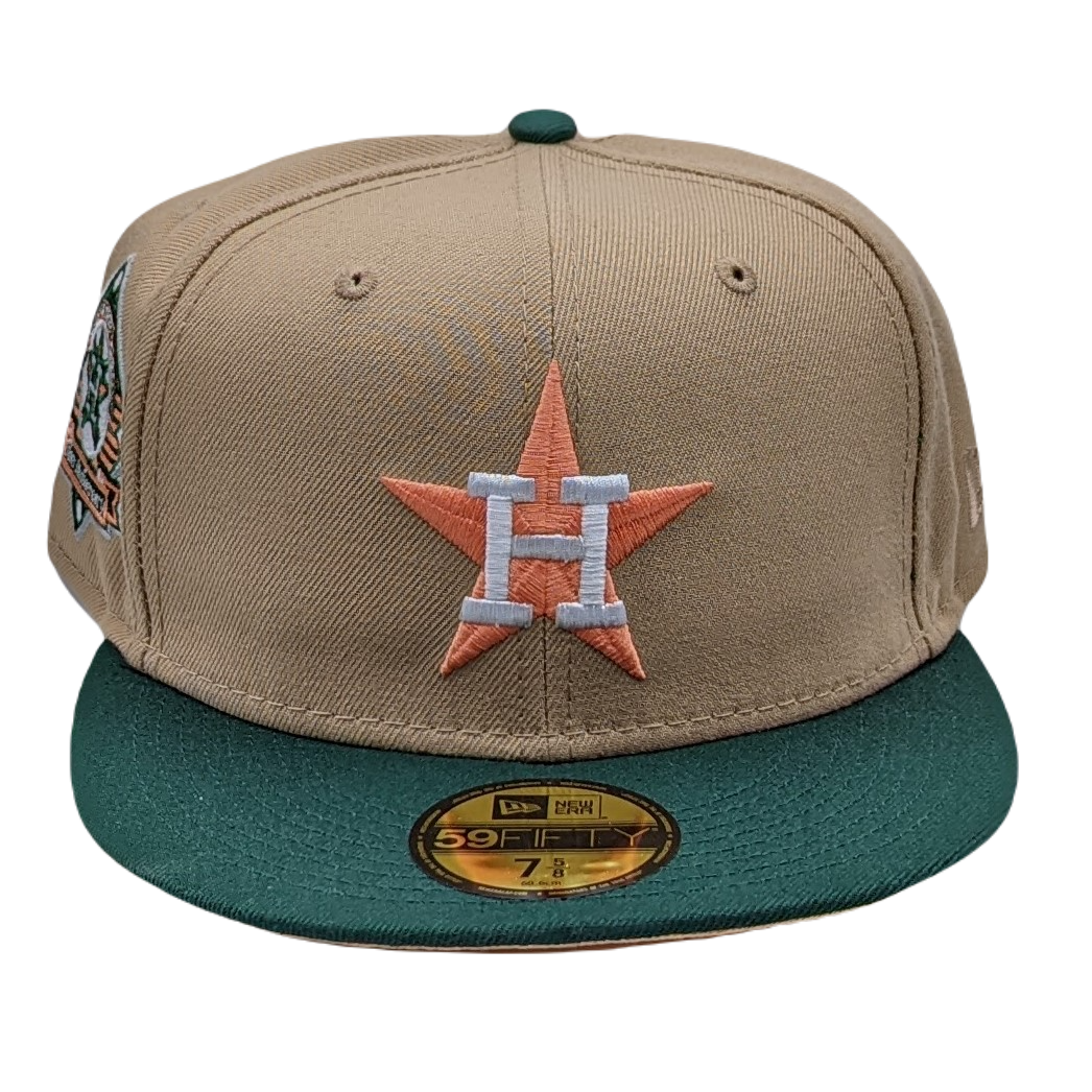 New Era 59Fifty Houston Astros Silver Anniversary Patch Fitted Hat
