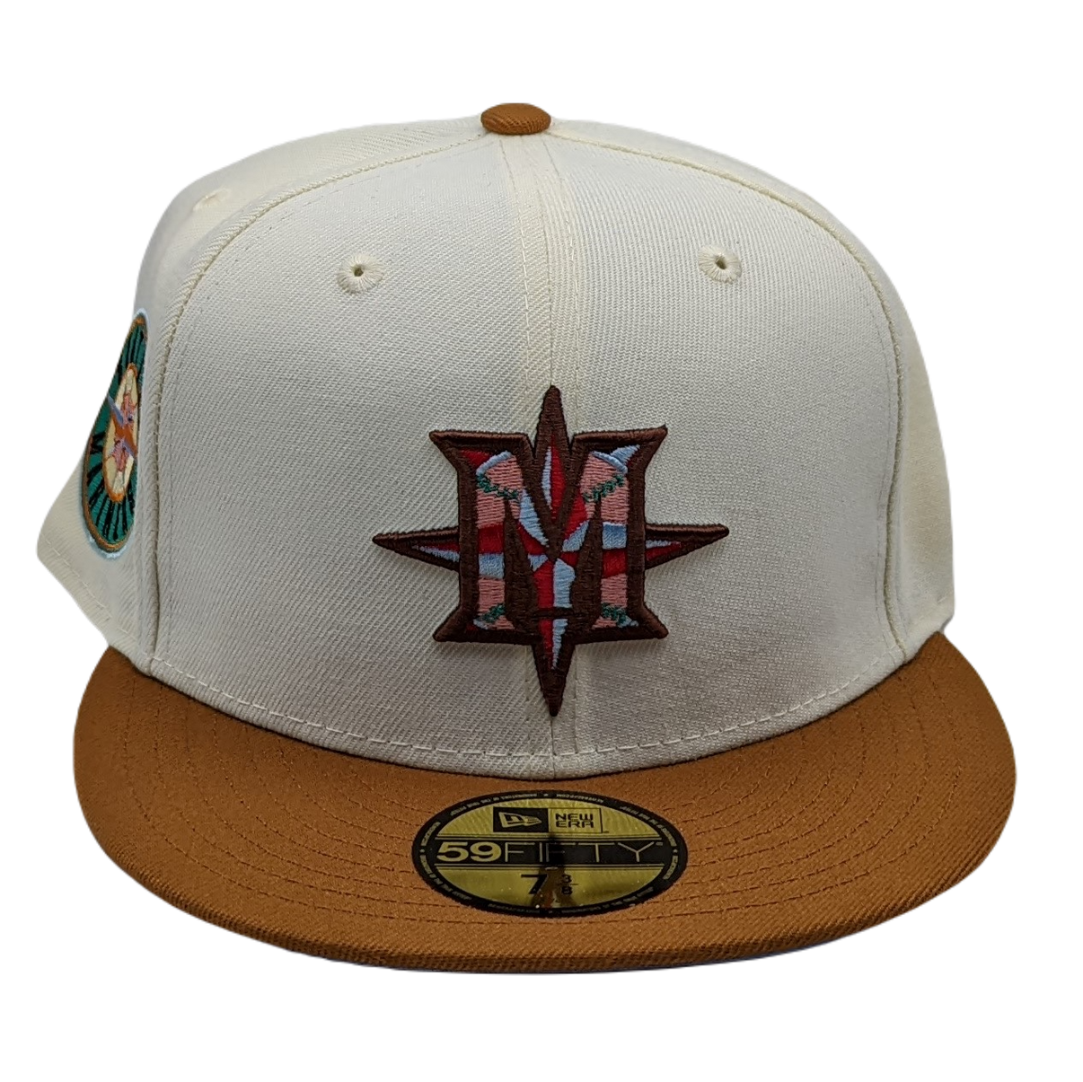 New Era 59Fifty Seattle Mariners Team Side Patch Fitted Hat 402Fitted