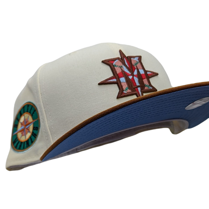 New Era 59Fifty Seattle Mariners Team Side Patch Fitted Hat