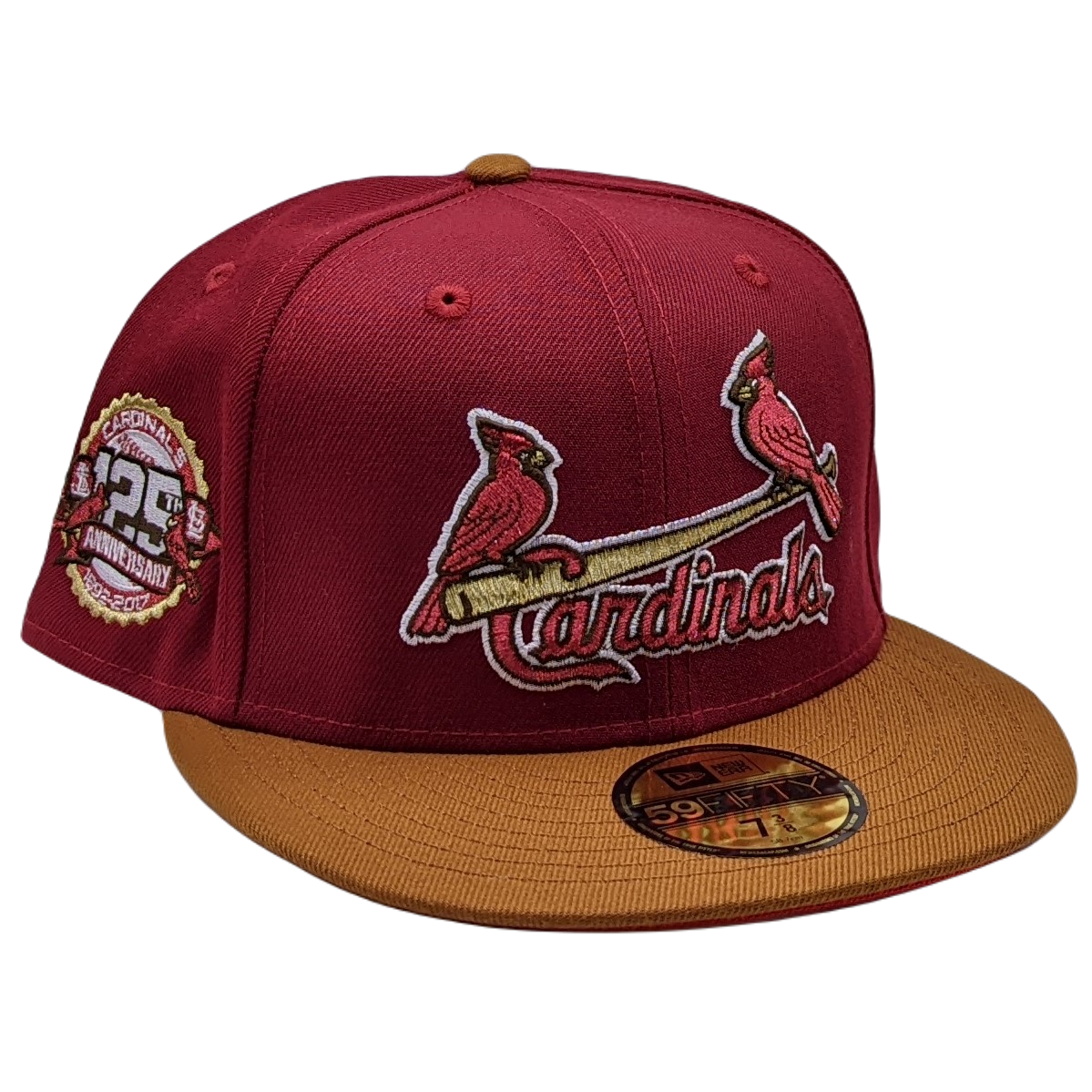 New Era 59Fifty St. Louis Cardinals 125th Anniversary Patch Fitted Hat