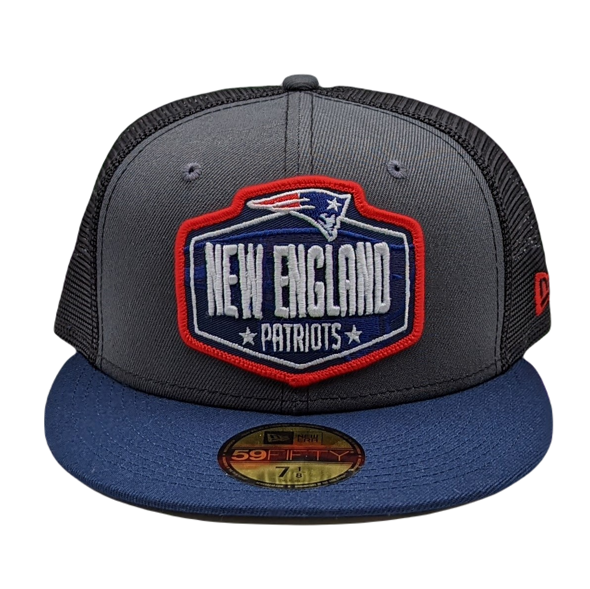 New Era 59Fifty New England Patriots Fitted Trucker Hat