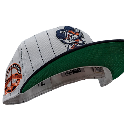 New Era 59FIFTY Detroit Tigers Tiger Stadium Patch Fitted Hat 7 1/8