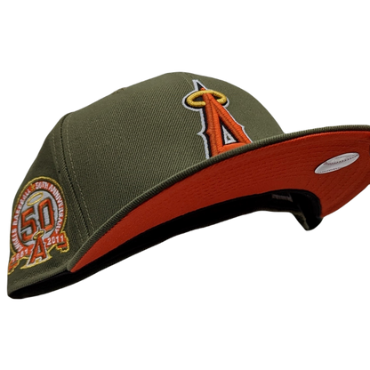 New Era 59Fifty Anaheim Angels 50th Anniversary Patch Fitted Hat