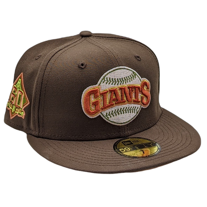 New Era 59Fifty San Francisco Giants 60th Anniversary Patch Fitted Hat