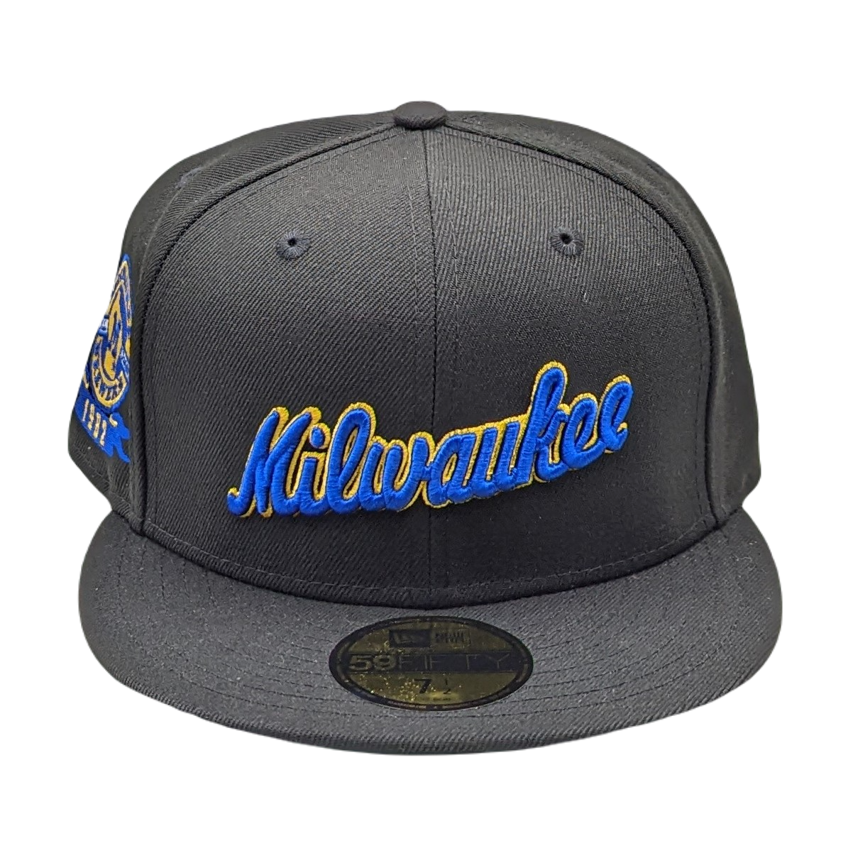 New Era 59Fifty Milwaukee Brewers 1982 American League Champions Patch Fitted Hat