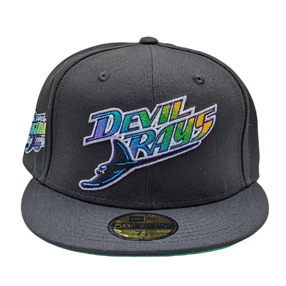 New Era 59Fifty Tampa Bay Devil Rays 1998 Inaugural Season Patch Fitted Hat