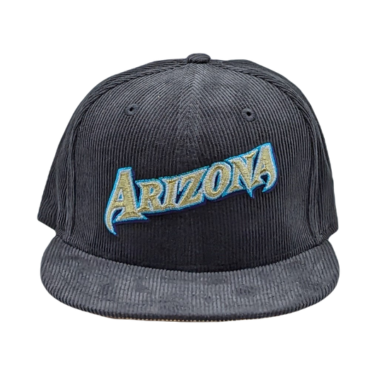 New Era 59Fifty Arizona Diamondbacks Script Logo Corduroy Fitted Hat