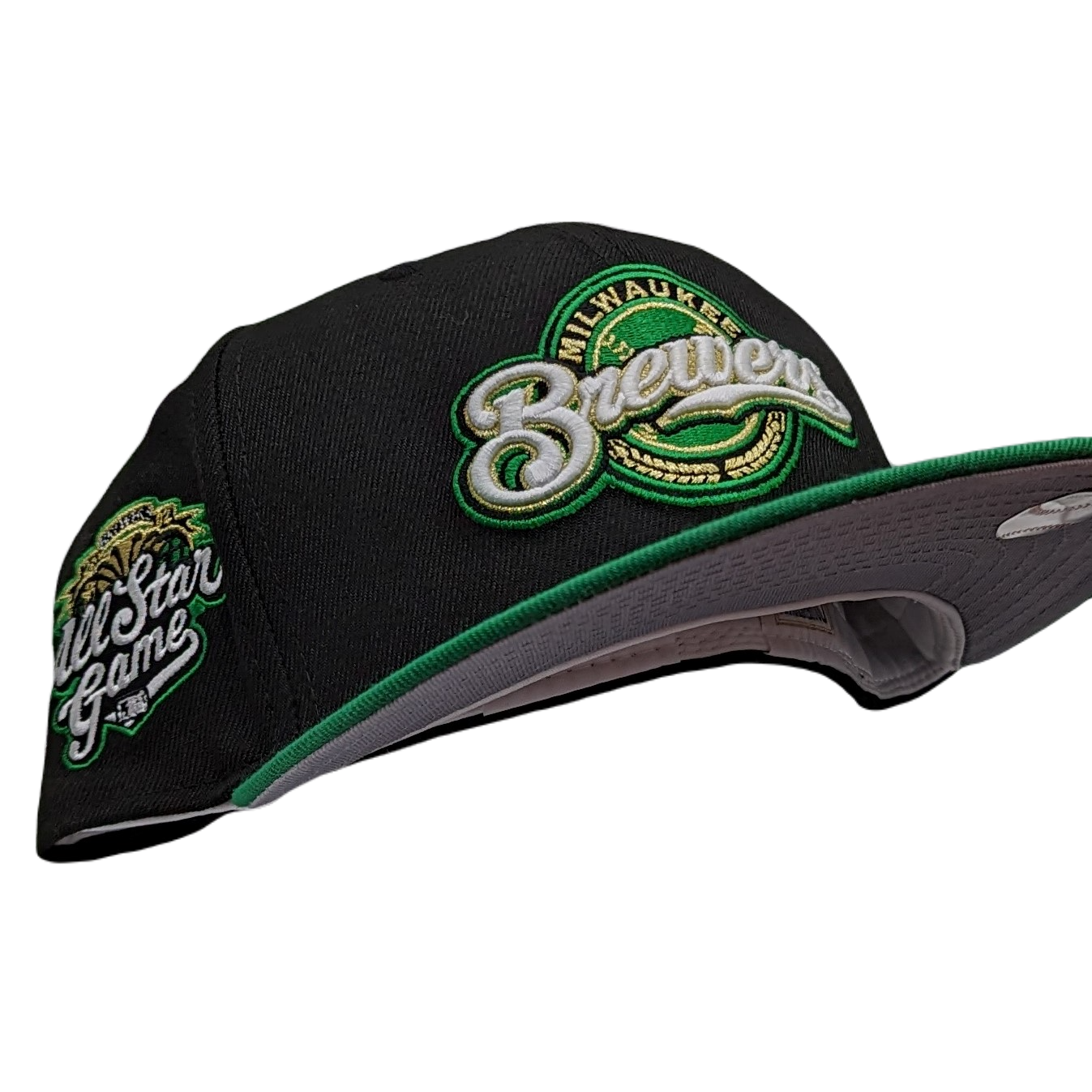 New Era 59Fifty Milwaukee Brewers 2002 All-Star Game Patch Fitted Hat