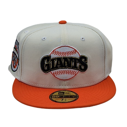 Men's New Era Gray/Red San Francisco Giants 1984 MLB All-Star Game Navy Undervisor 59FIFTY Fitted Hat