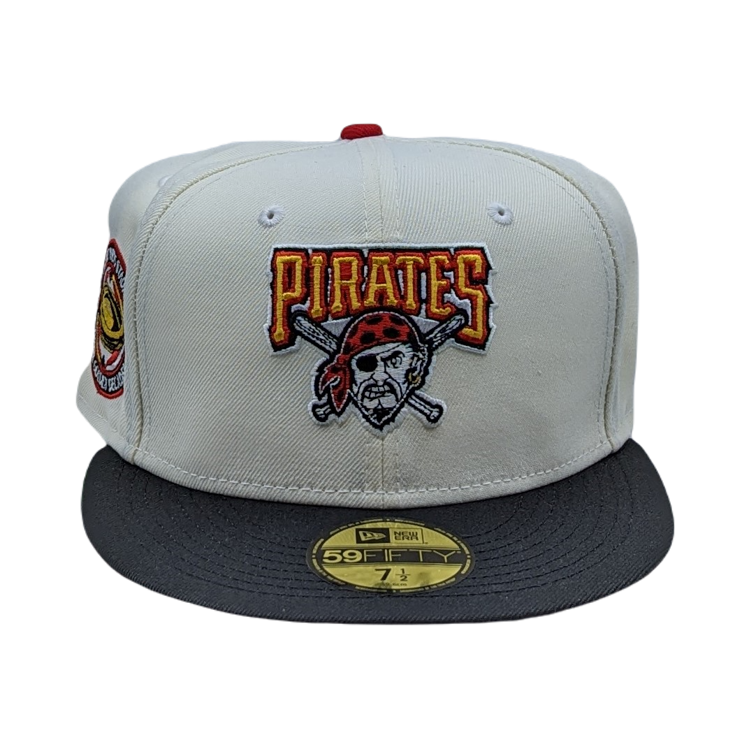 New Era 59Fifty Pittsburgh Pirates Three Golden Decades Patch Fitted Hat