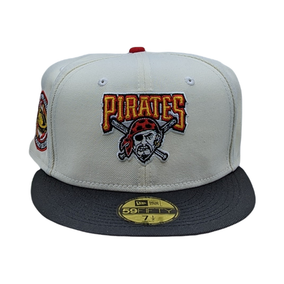 New Era 59Fifty Pittsburgh Pirates Three Golden Decades Patch Fitted Hat
