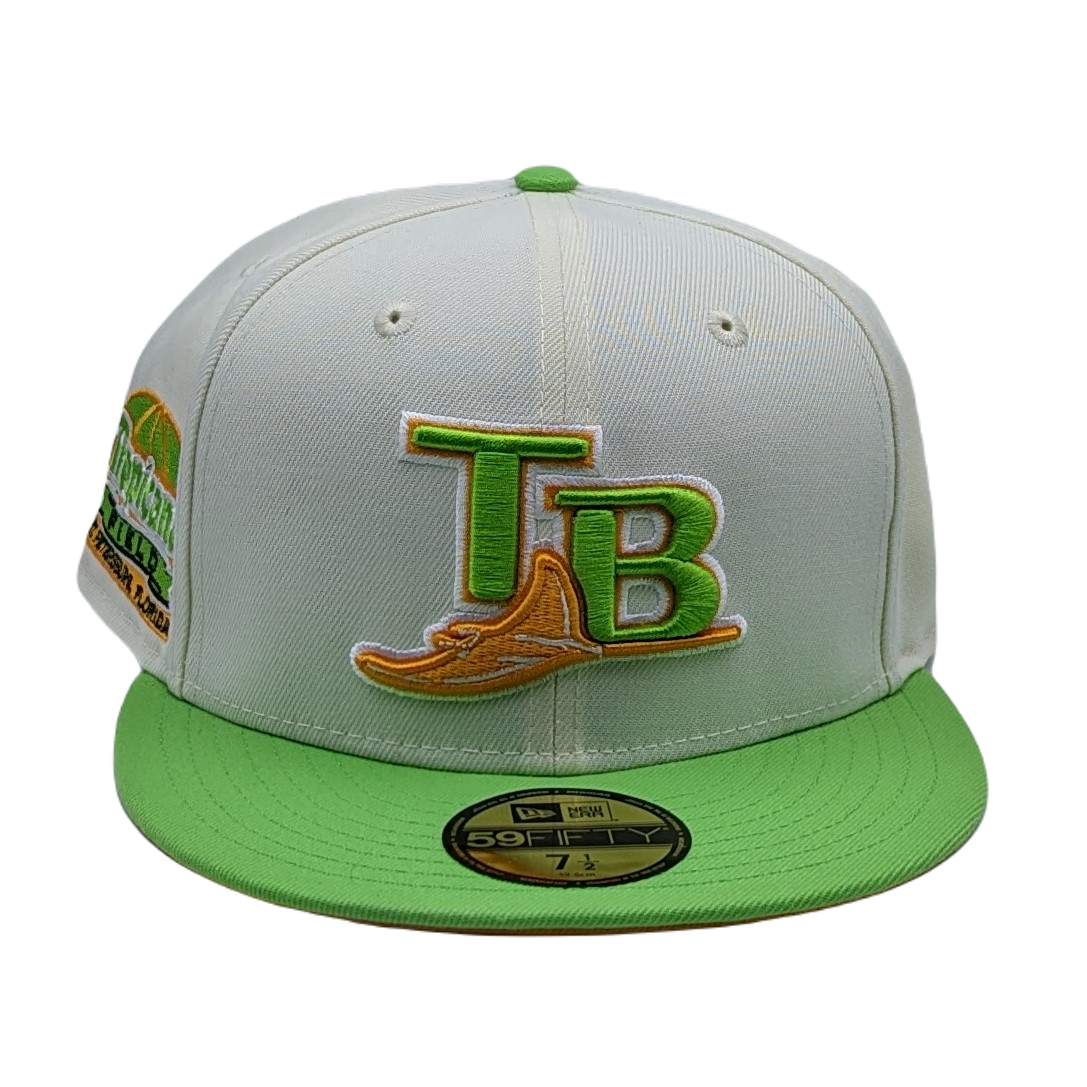 New Era 59Fifty Tampa Bay Devil Rays Tropicana Field Patch Fitted Hat ...