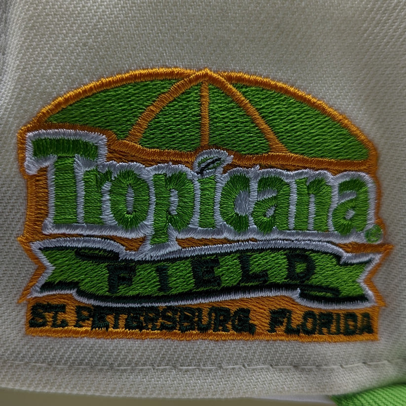 New Era 59Fifty Tampa Bay Devil Rays Tropicana Field Patch Fitted Hat ...