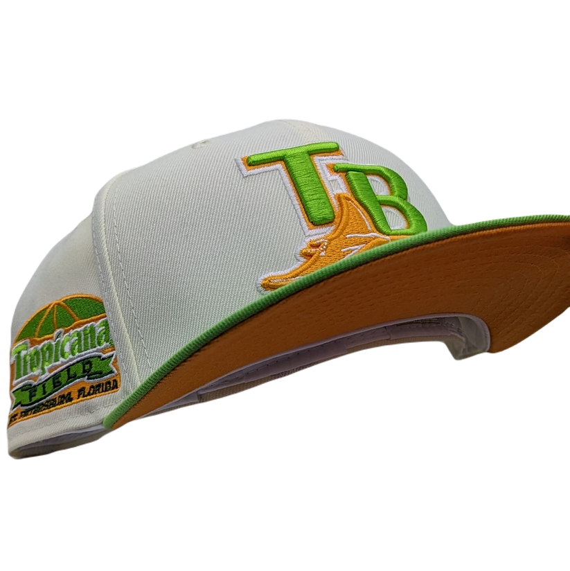 New Era 59Fifty Tampa Bay Devil Rays Tropicana Field Patch Fitted Hat ...