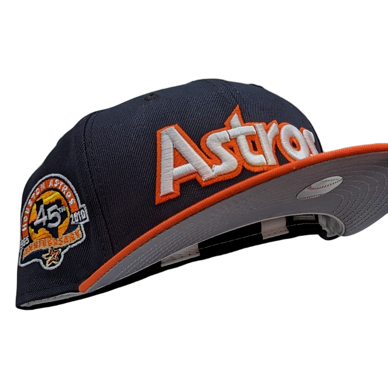 New Era 59Fifty Houston Astros 45th Anniversary Patch Fitted Hat