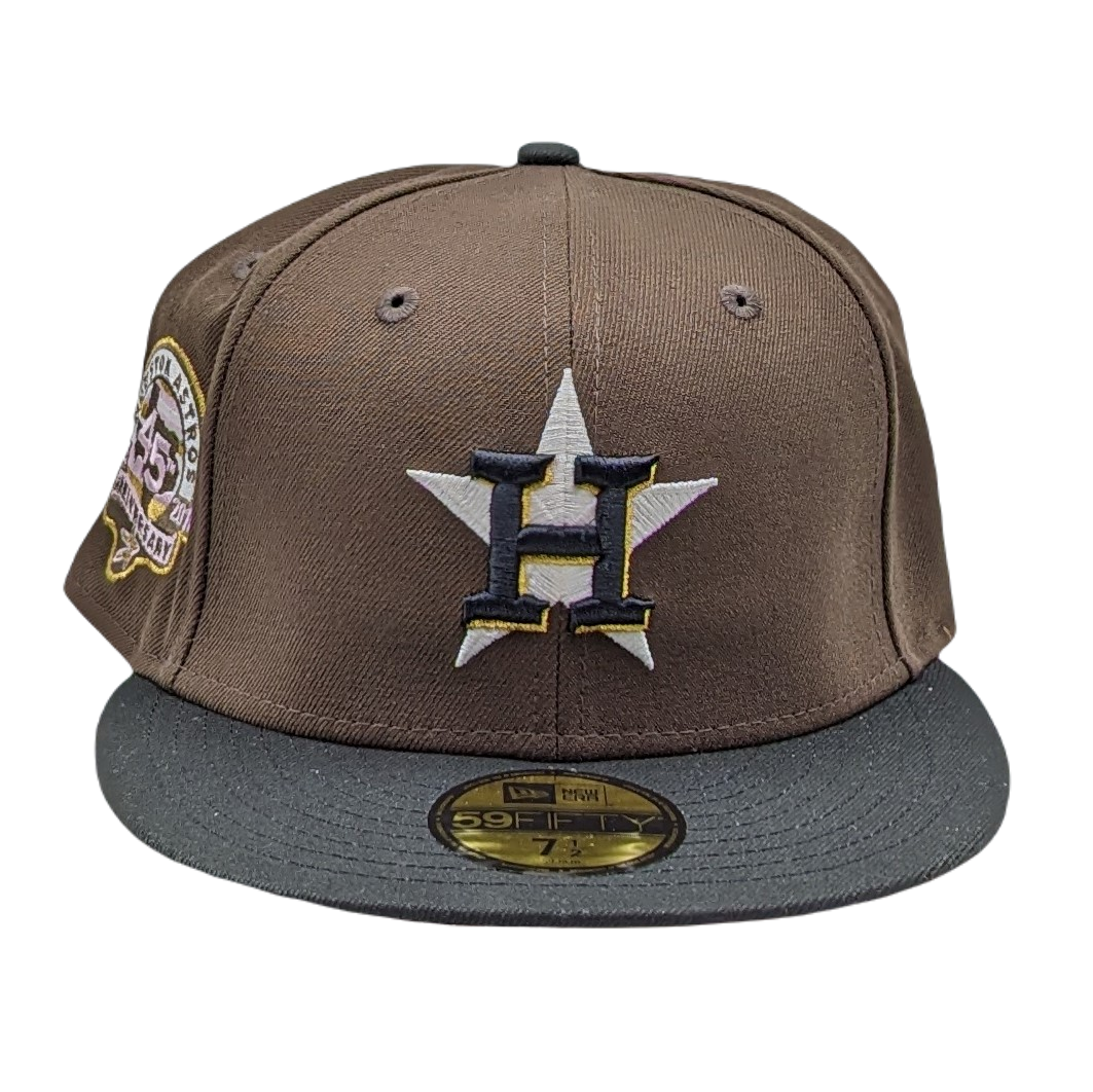 New Era 59Fifty Houston Astros 45th Anniversary Patch Fitted Hat