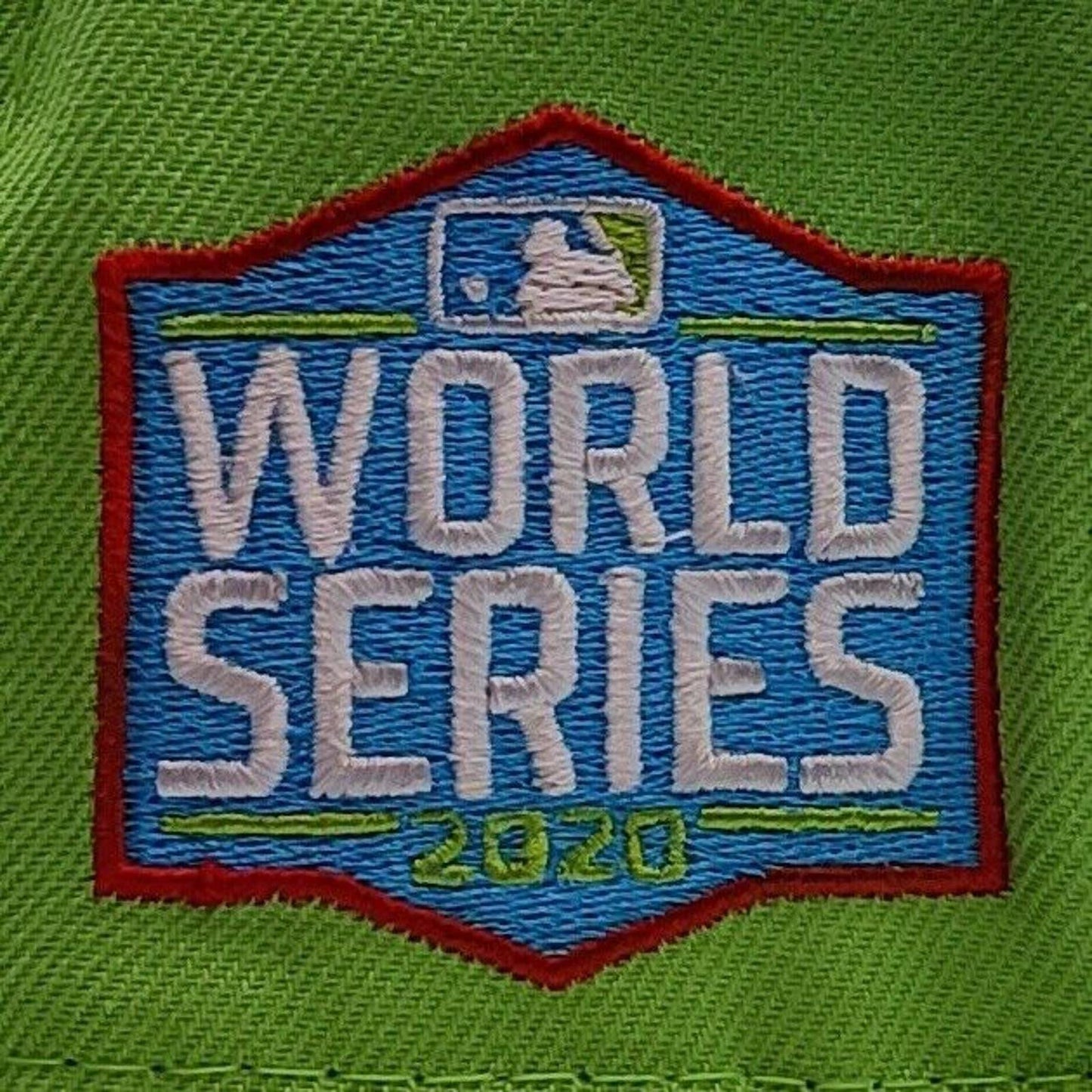 MLB 2020 World Series Patch