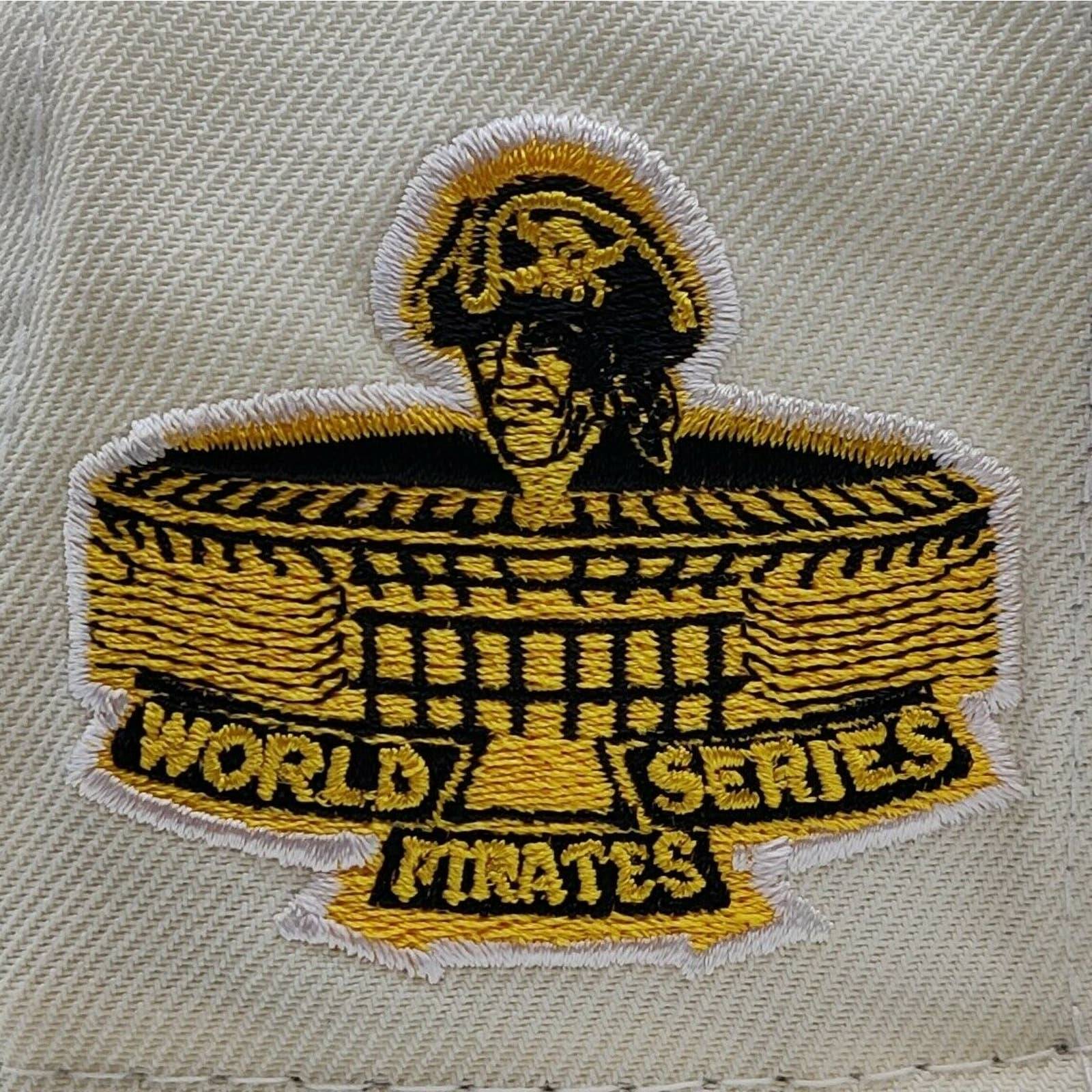 New Era 59FIFTY Pittsburgh Pirates 1971 World Series Side Patch Fitted Hat 7 1/8
